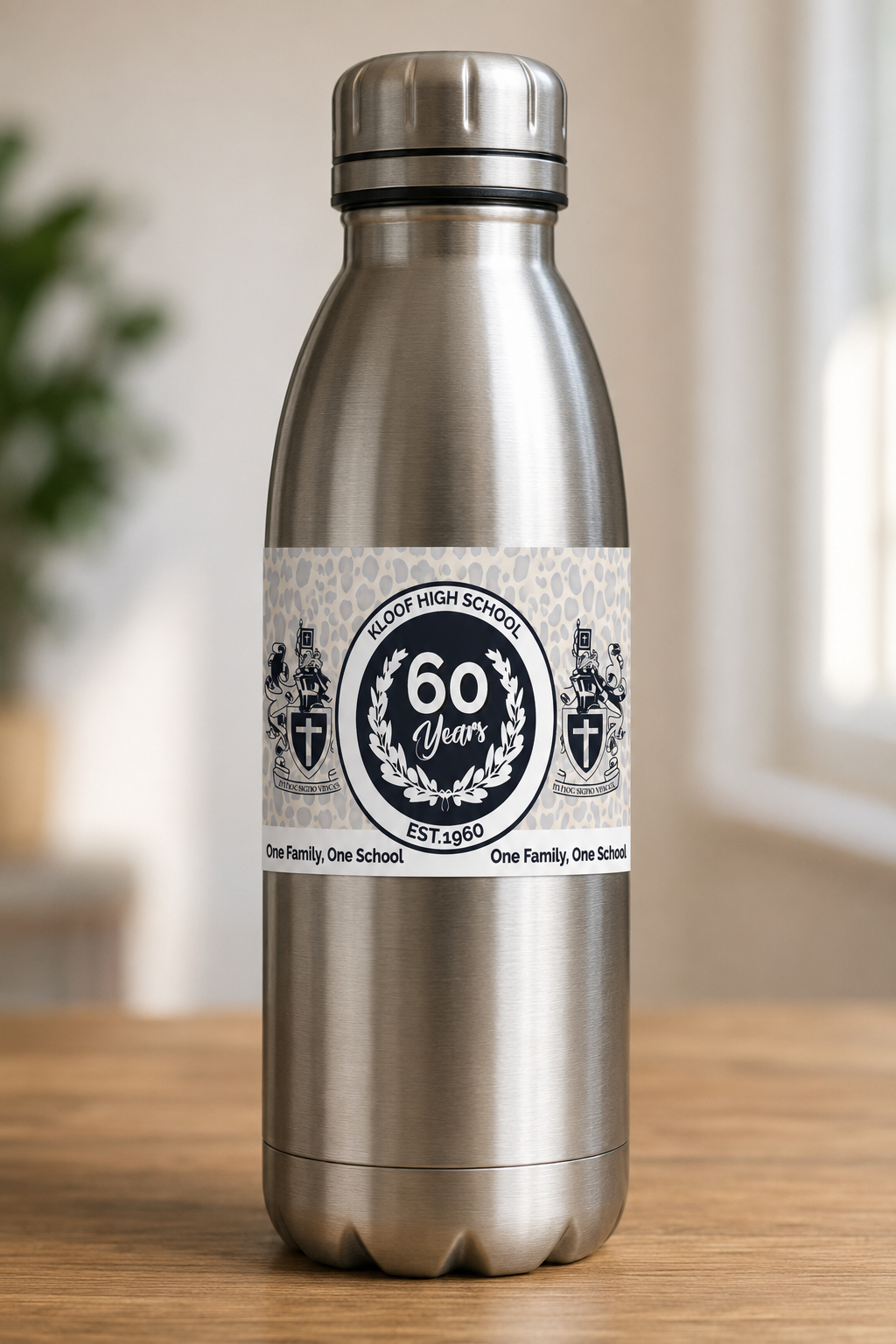 Kloof High Water Bottle Label